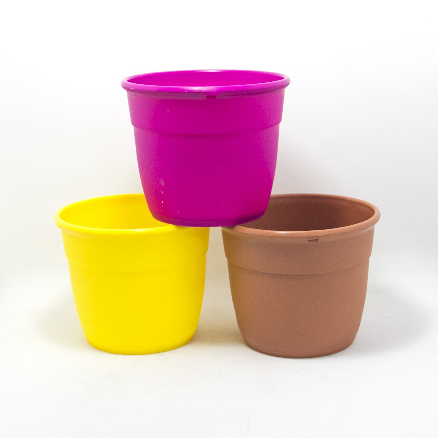 MACETA PLASTICA SIMIL N*16 