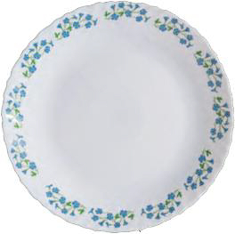 PLATO PLAYO OPALINA DECORADO 25CM