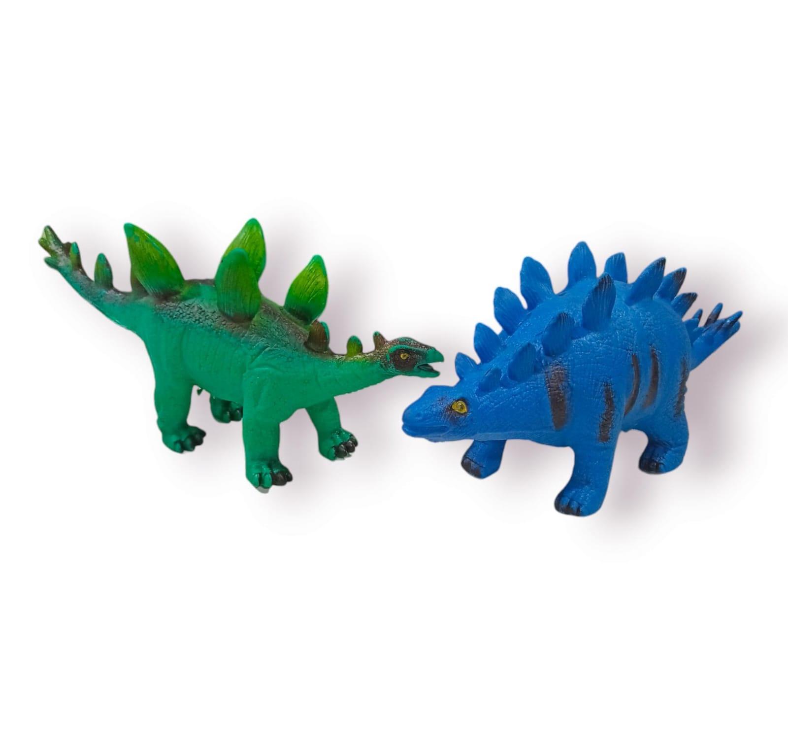 DINOSAURIO DE GOMA MEDIANO 20CM VARIOS MODELOS
