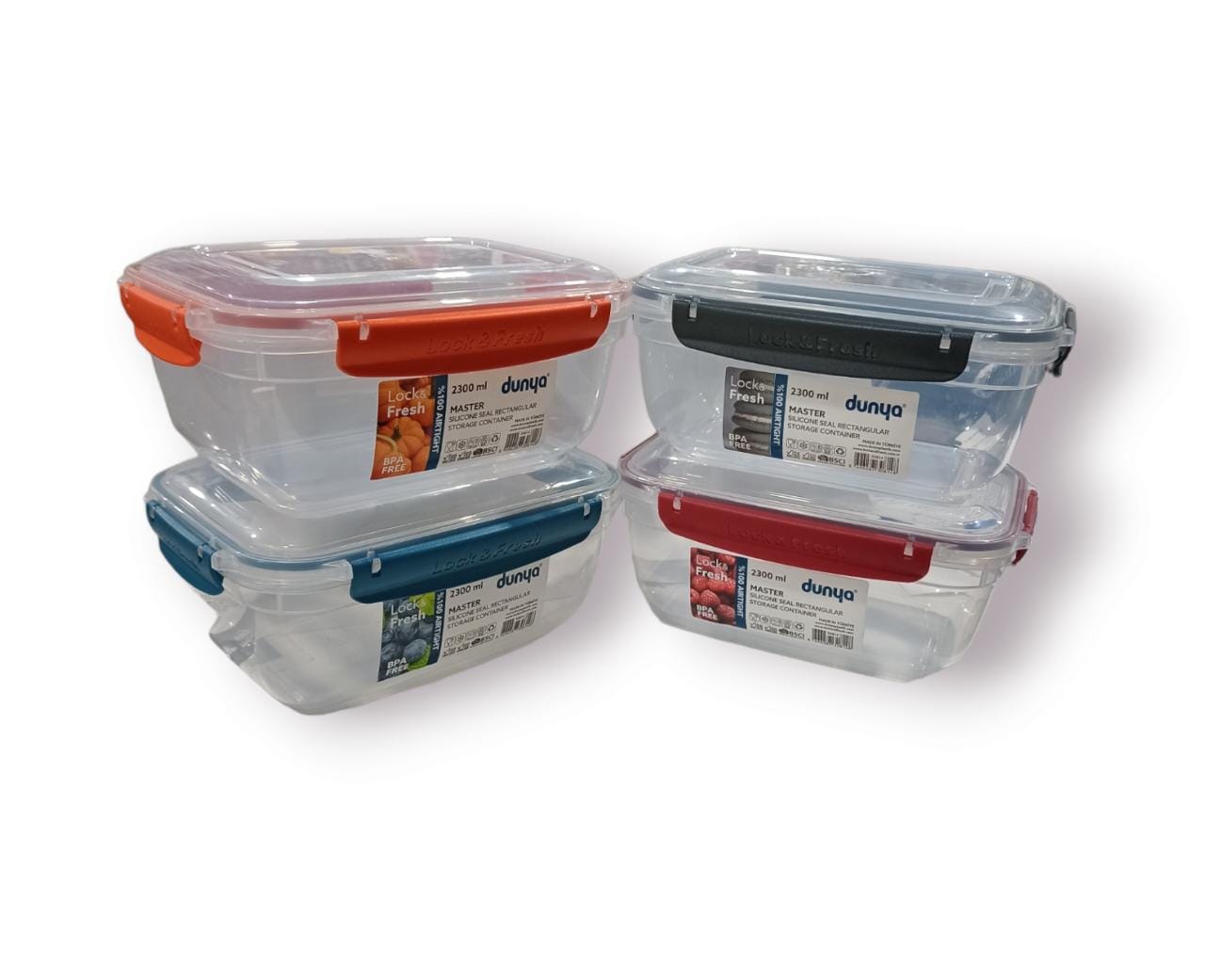 TUPPER CONTENEDOR PLASTICO 1.4 LTS CON TRABA