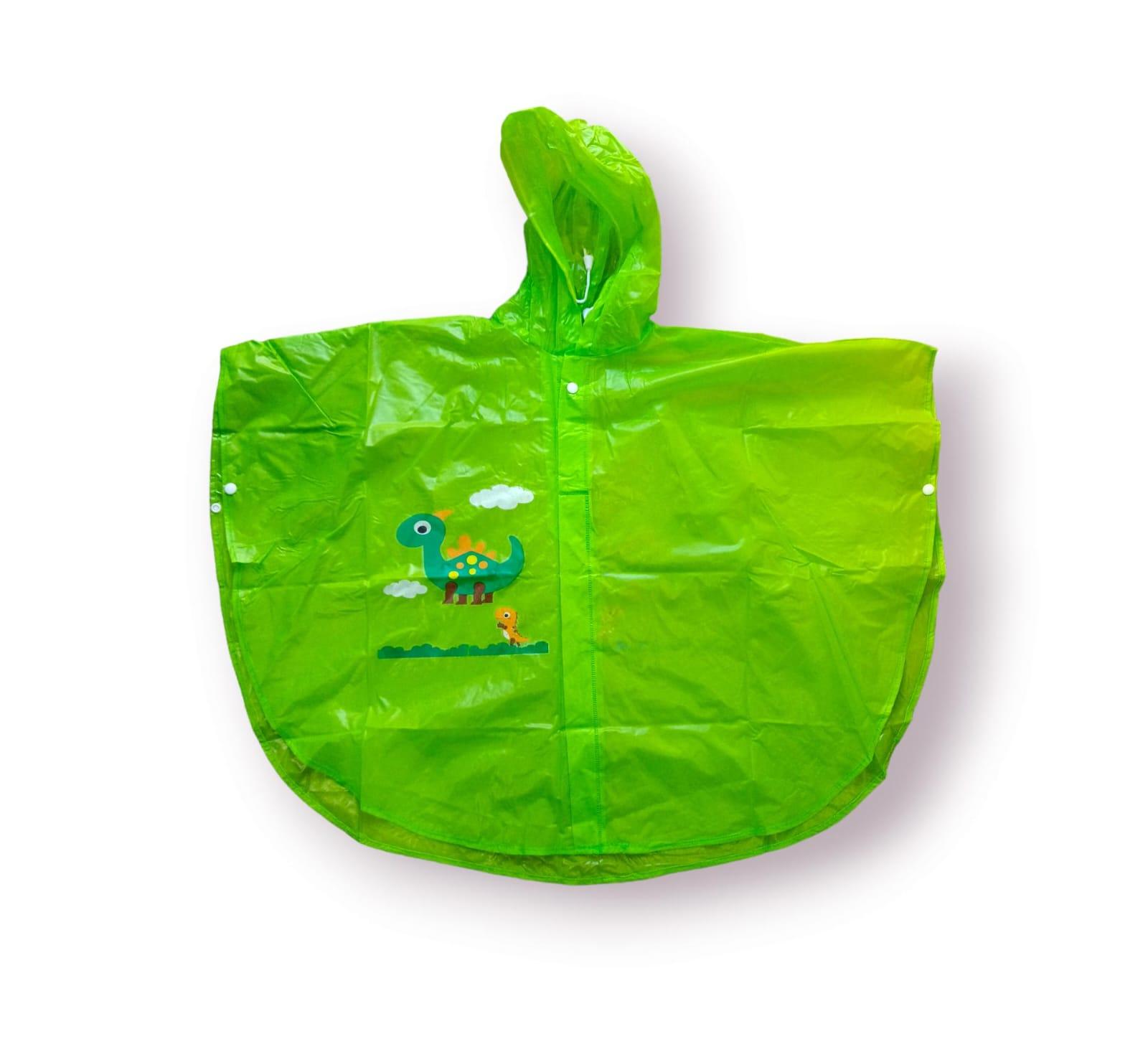 PILOTO PARA LLUVIA INFANTIL ESTILO PONCHO CON CAPUCHA