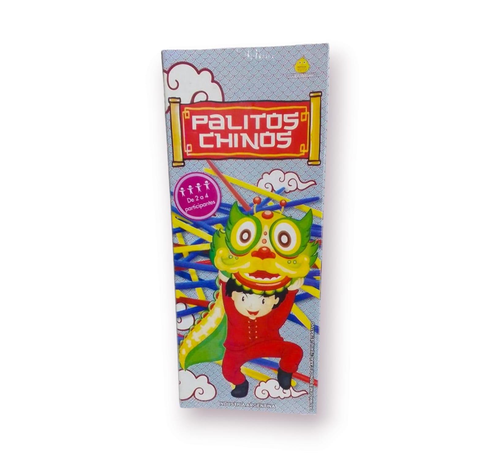 PALITOS CHINOS PLASTICO EN CAJA