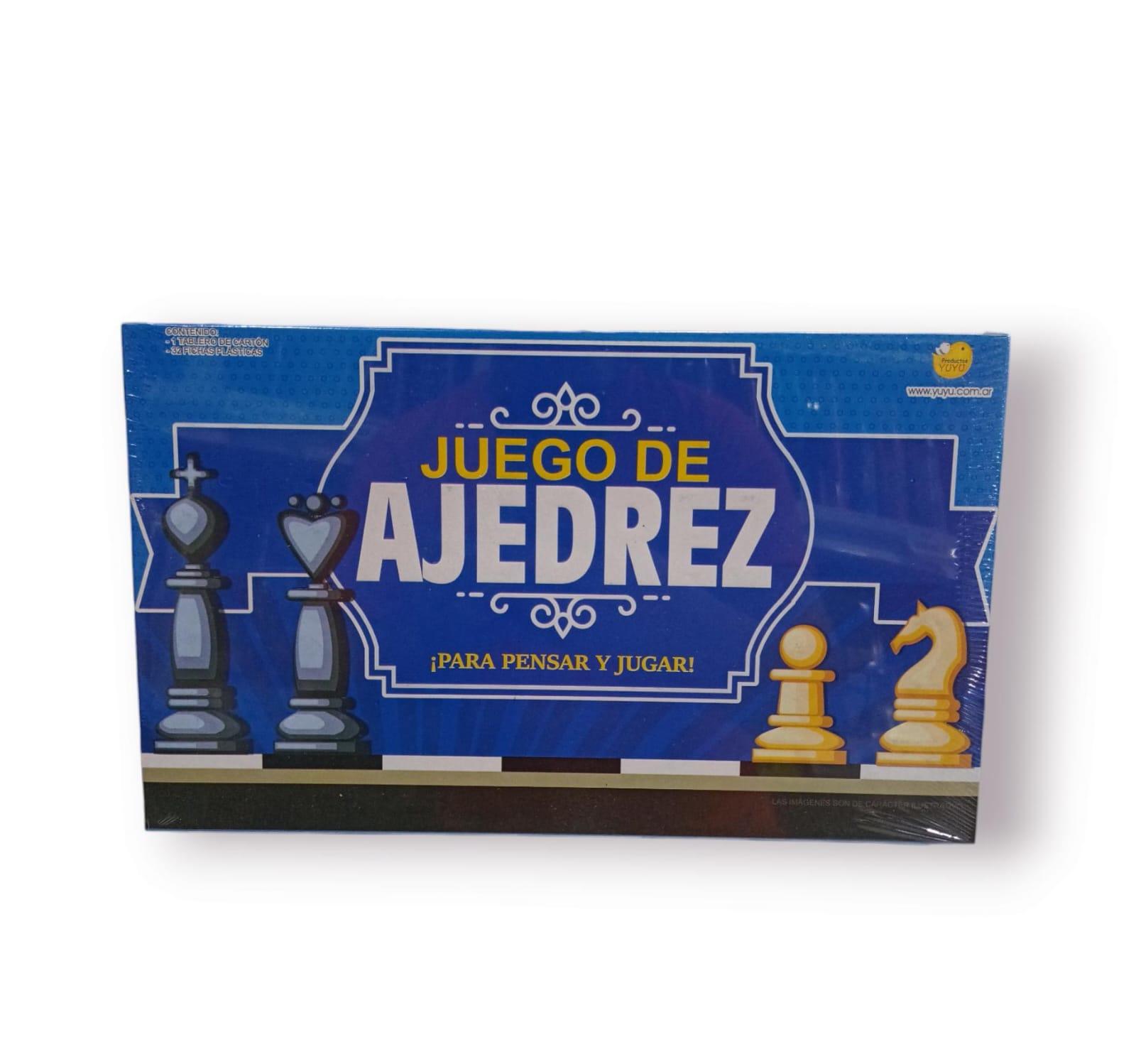 JUEGO DE AJEDREZ EN CAJA