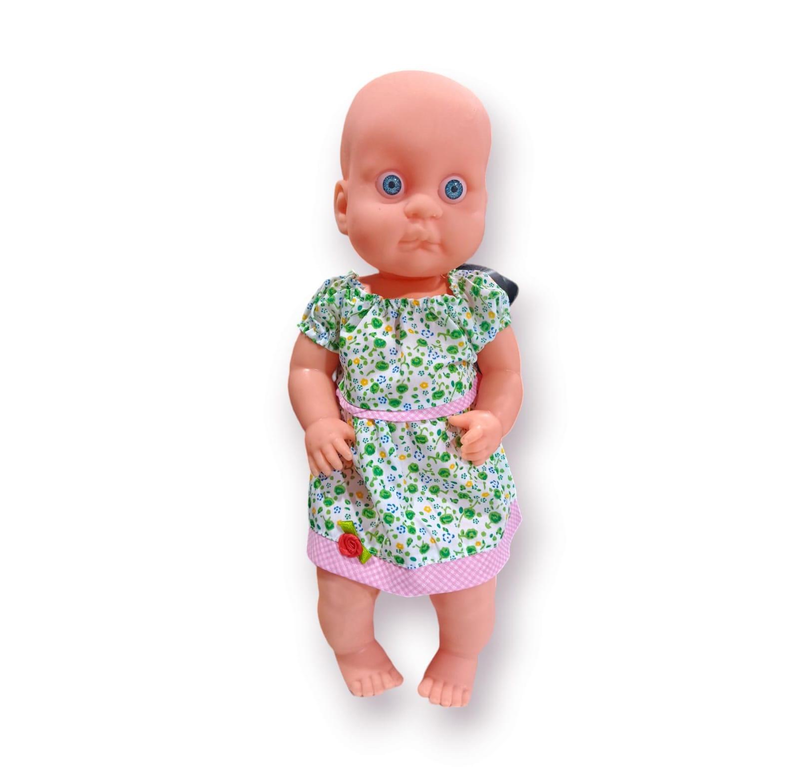 BEBE PUCHERITO CON ROPITA 40CM