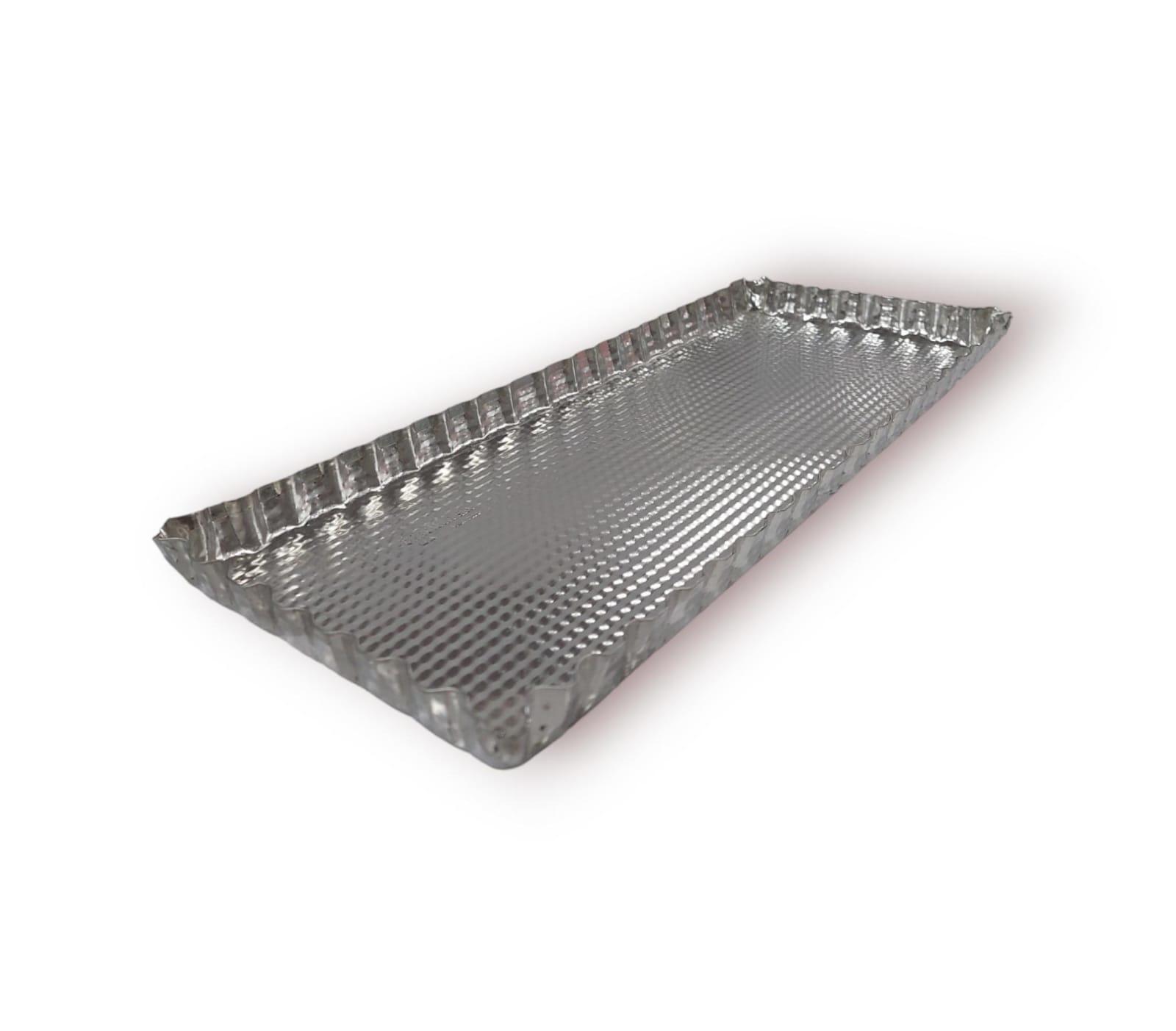 MOLDE BAJO PASTA FROLA RECTANGULAR 39CM