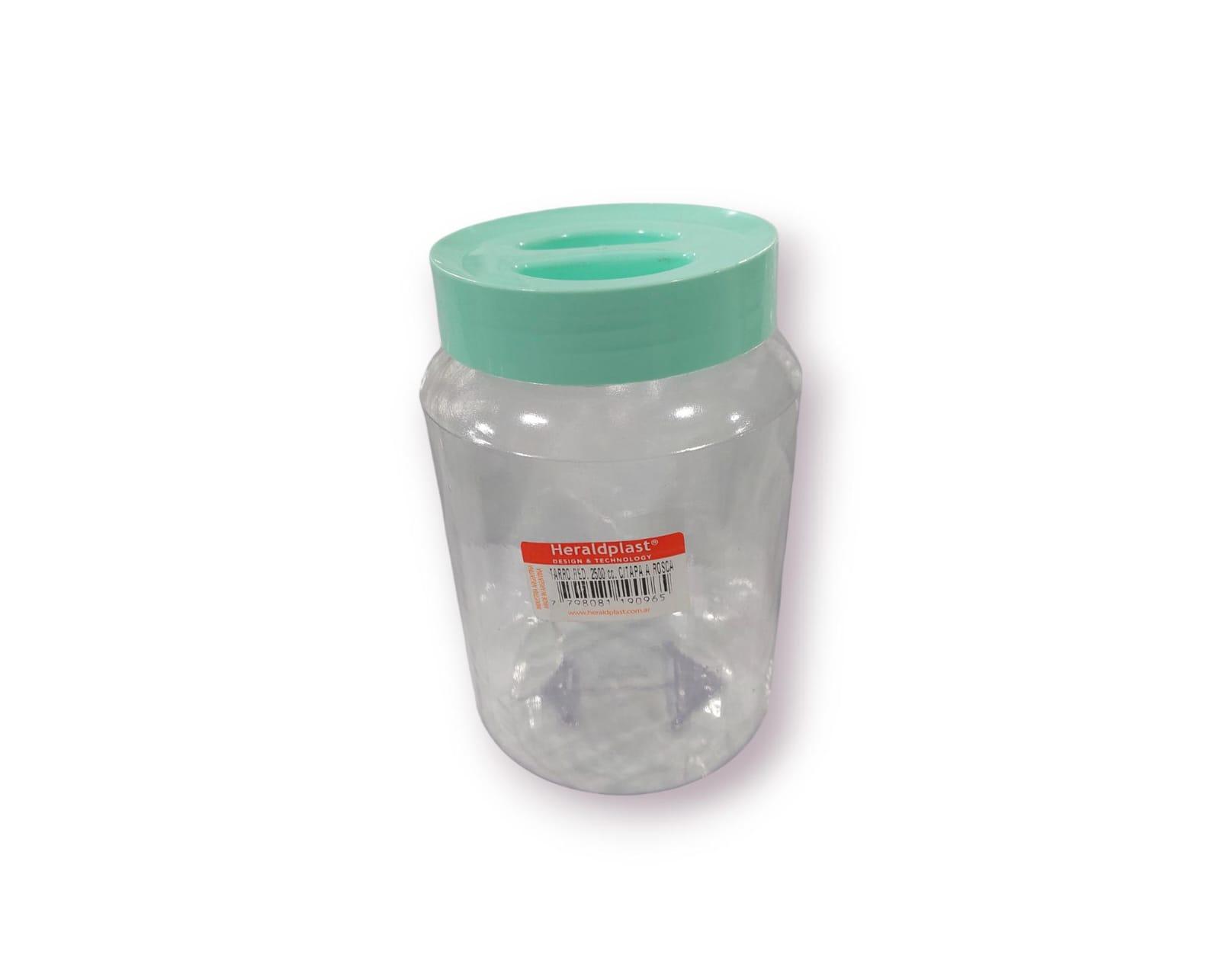 FRASCO PLASTICO 2500CC TAPA ROSCA