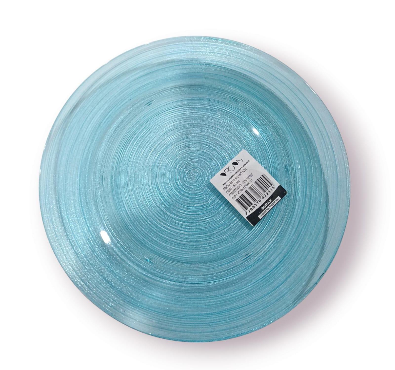 PLATO PLAYO MILANO AZUL DURAX 26CM