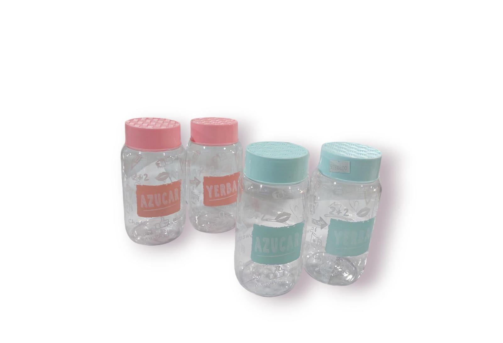 FRASCO PLASTICO YERBERA/AZUCARERA 500CC