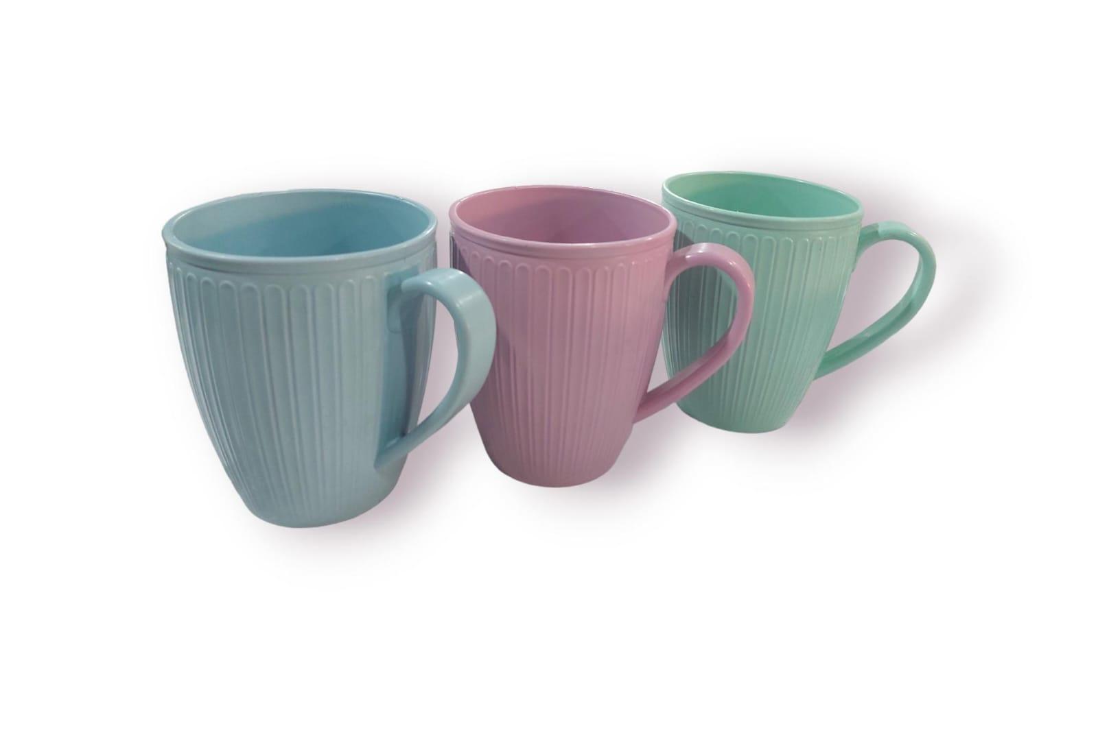 TAZA PLASTICA ESTILO VINTAGE 280ML