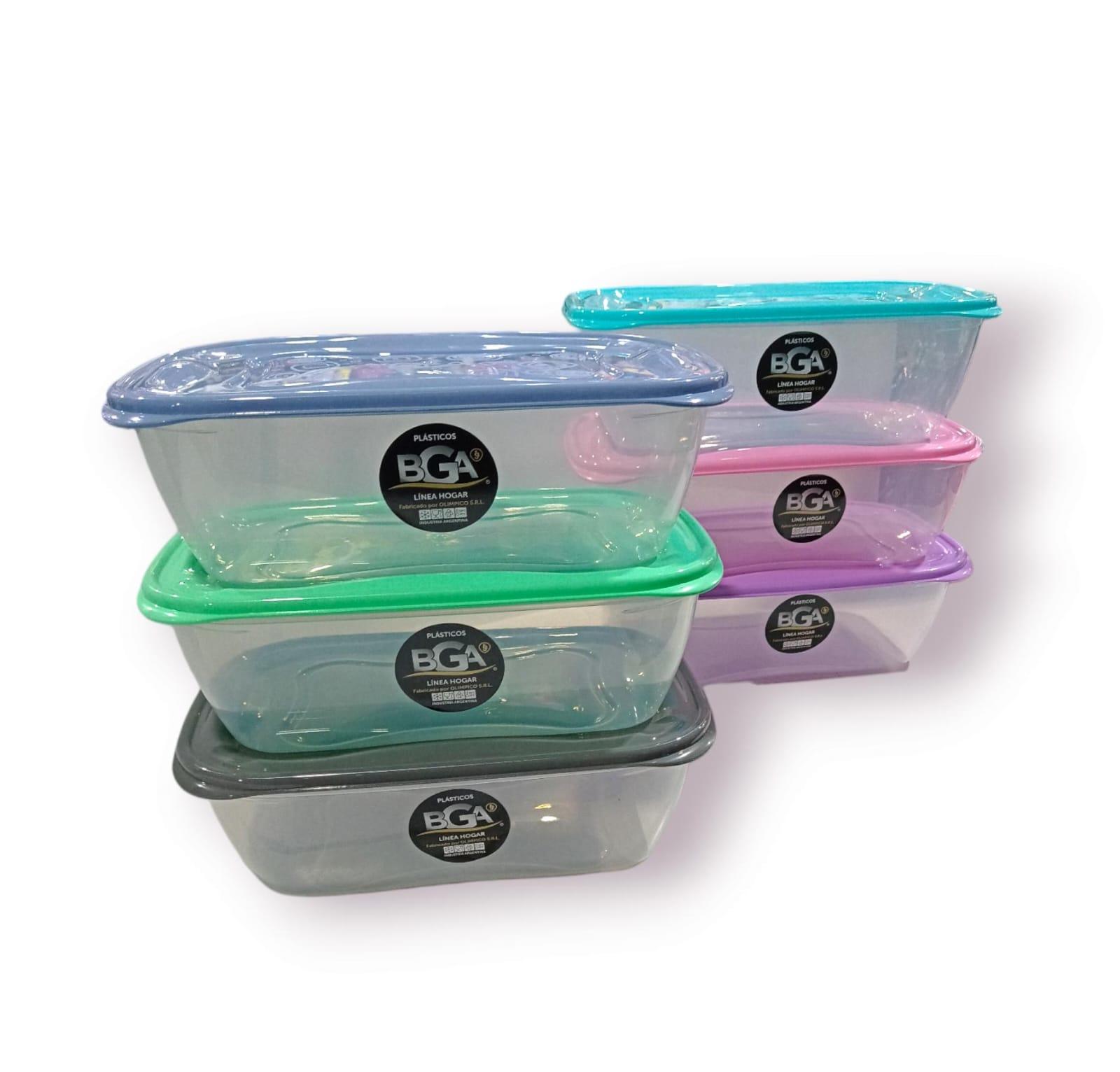 TUPPER HERMETICO RECTANGULAR PLASTICO 2.2LTS
