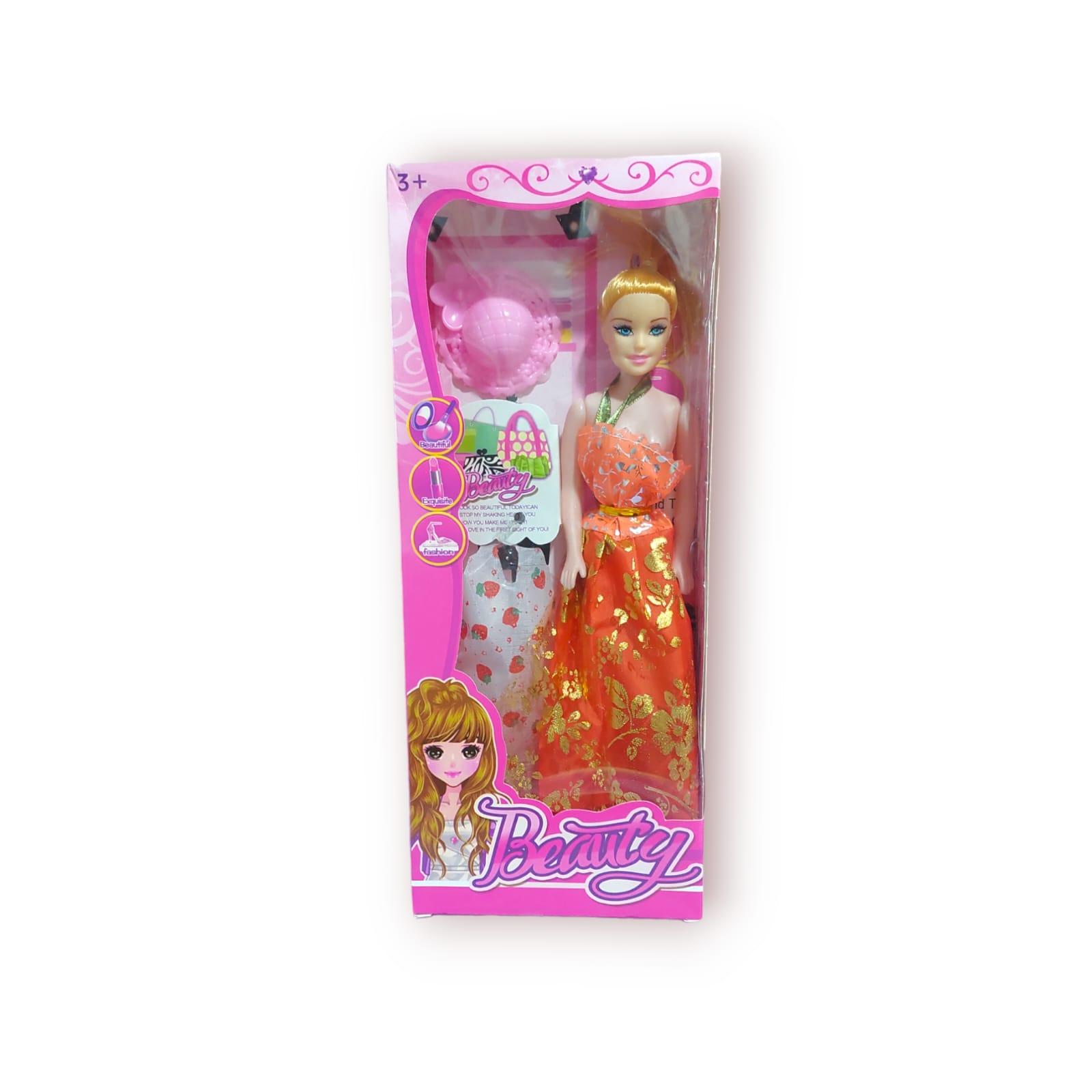 MUÑECA CON ACCESORIOS EN CAJA 32CM