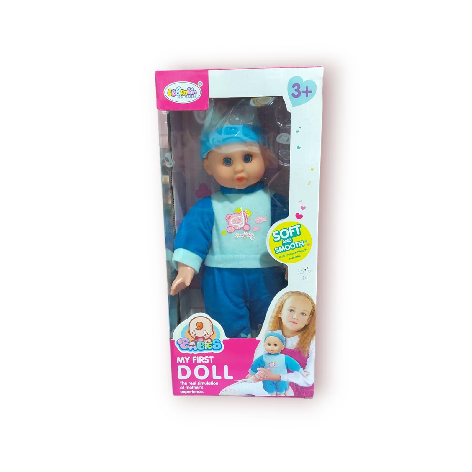 BEBE CON ROPA Y SONIDO EN CAJA 34CM