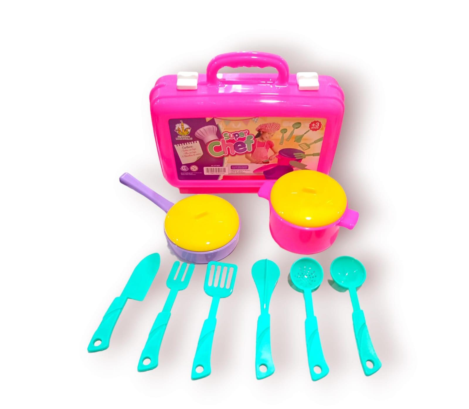 VALIJA SUPER CHEFF X 11 PIEZAS 27CM