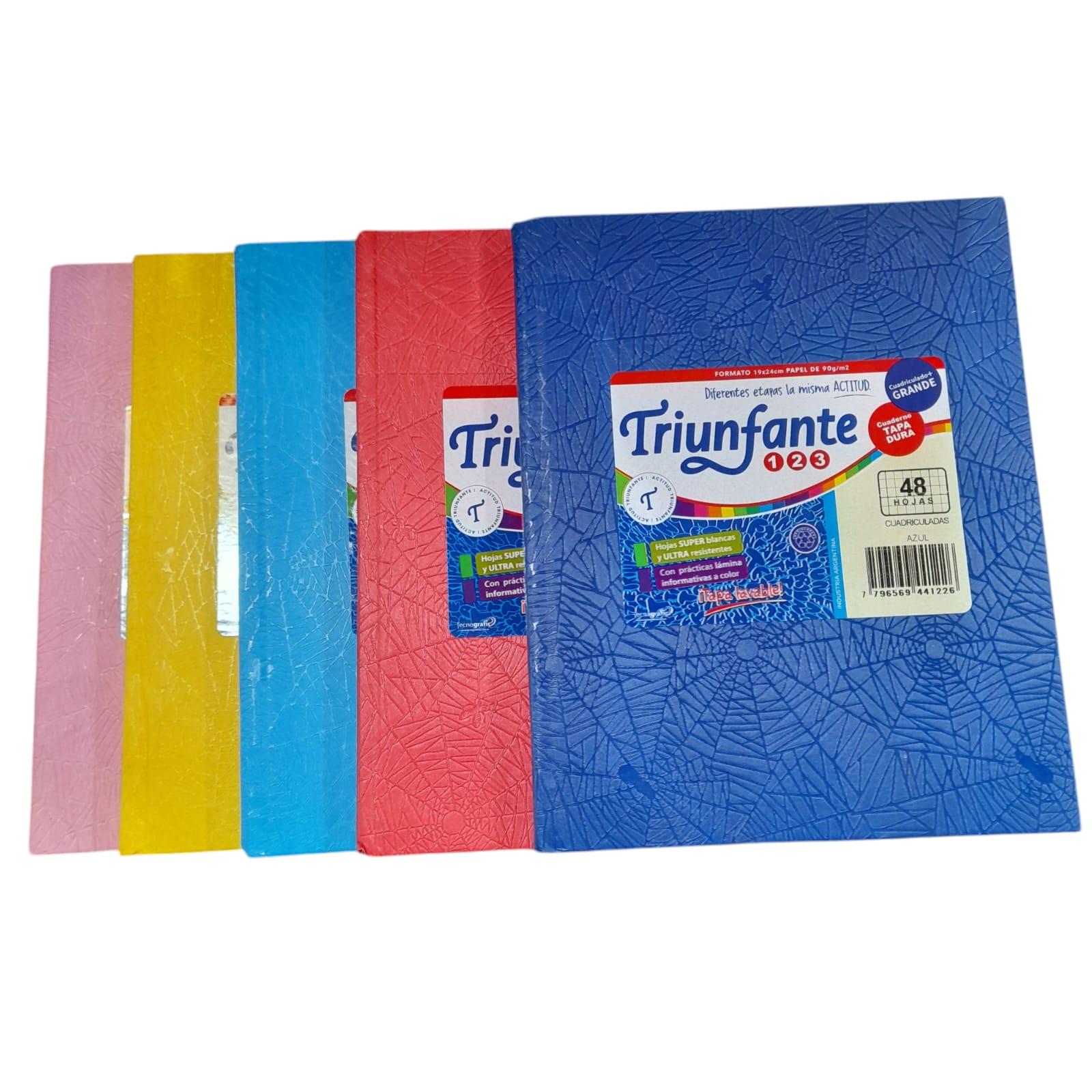 CUADERNO ABC X 48 HOJAS RAYADO TRIUNFANTE