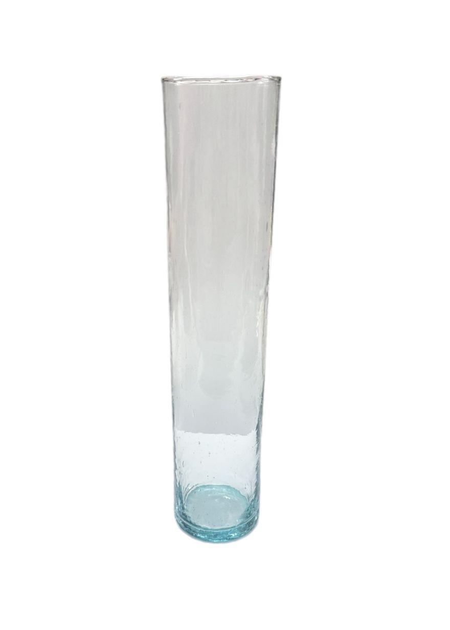 FLORERO VIDRIO TUBO GRANDE 25CM