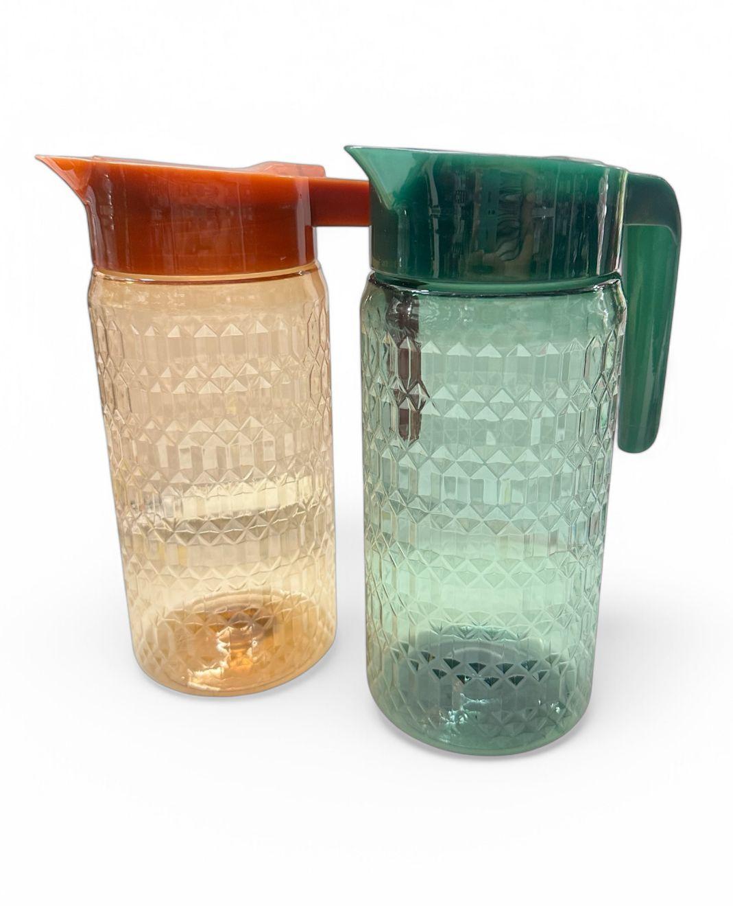 JARRA PLASTICA LABRADA CON TAPA 1.5LTS