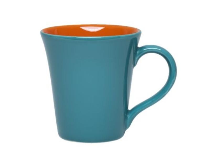 TAZA CERAMICA BICOLOR BOMBEE CON ASA