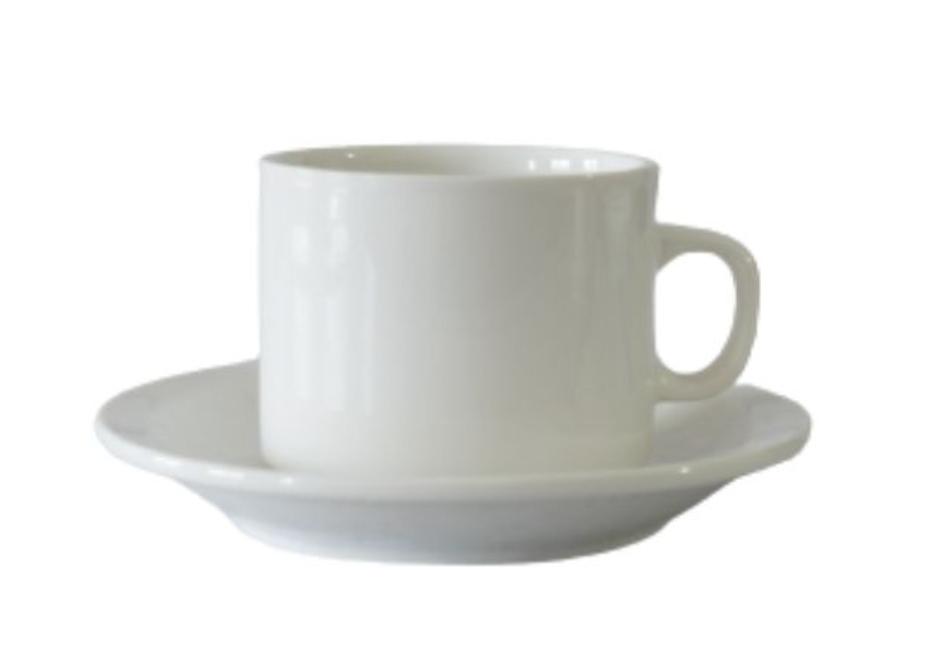 TAZA DESAYUNO+PLATO CERAMICA LINEA RICONY