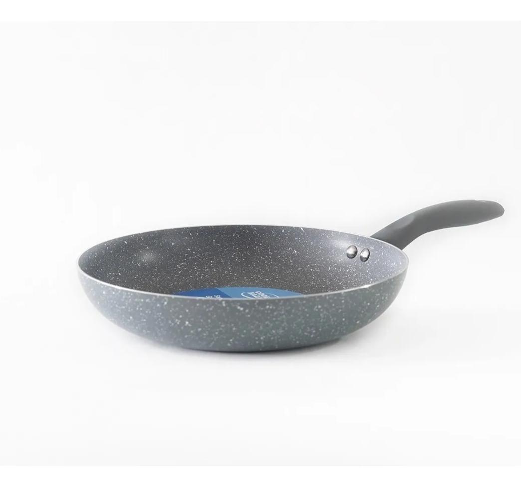 SARTEN N*26 ANTIADHERENTE EFECTO GRANITO MANGO SILICONA