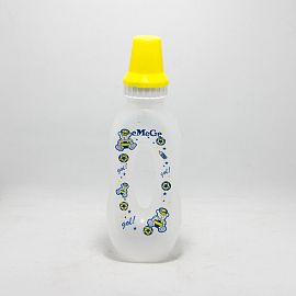 MAMADERA PLASTICA CON AGARRE ESTAMPADA 250ML