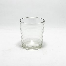 VASO VIDRIO TRAGO CORTO DURAX JULIANA 250ML