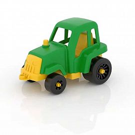 TRACTOR PLASTICO MEDIANO 16CM
