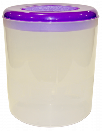 FRASCO HERMETICO PLASTICO CON TAPA 1.5LTS