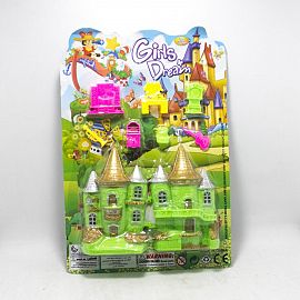 CASTILLO CON ACCESORIOS EN BLISTER