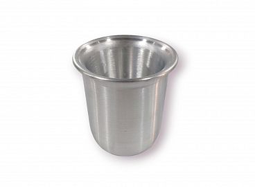 MATE ALUMINIO ESMERILADO LISO 10CM
