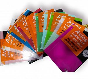 CARPETA ESCOLAR N*3 2 TAPAS POLIPROPILENO