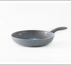 SARTEN ANTIADHERENTE CON MANGO DE SILICONA N*24 EFECTO GRANITO 