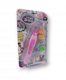 SET DE BIJOUTERIE PARA ARMAR COLLARES EN BLISTER