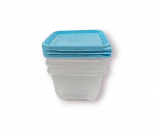 TUPPER HERMETICO SET X 3 UNIDADES PLASTICO