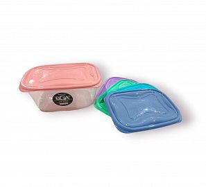 TUPPER HERMETICO CUADRADO PLASTICO 2.4LTS