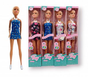 MUÑECA GOMA TINY EN CAJA