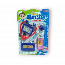 SET DE DOCTOR CON ACCESORIOS EN BLISTER 31CM