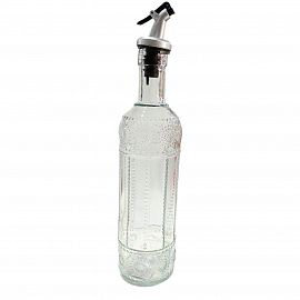 ACEITERO/VINAGRERO VIDRIO CON PICO VERTEDOR 500ML