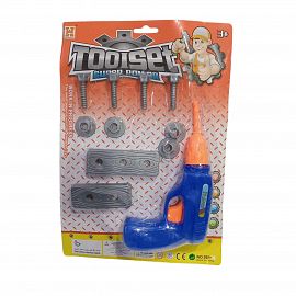 HERRAMIENTAS EN SET PLASTICAS EN BLISTER